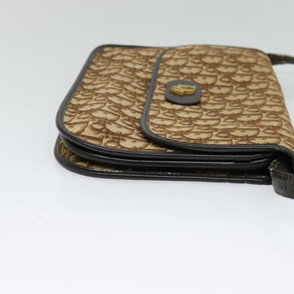 DIOR Trotter Canvas Shoulder Bag Brown - Picture 5 of 12